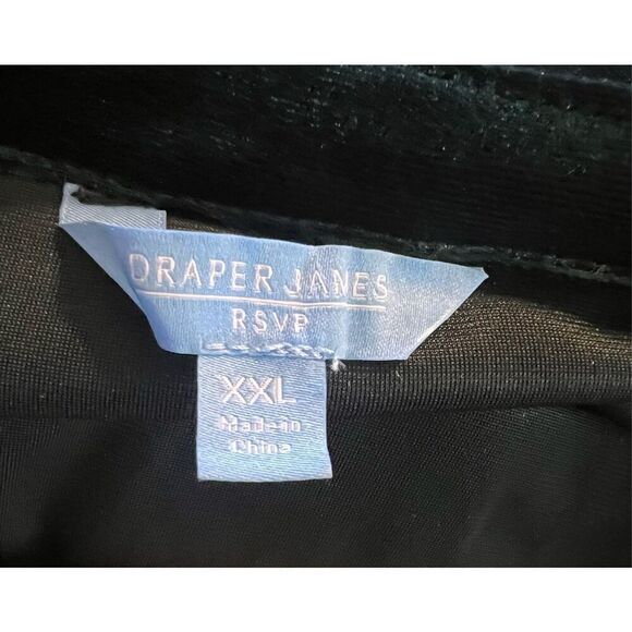 Draper James XXL Long Sleeve Belted Velved Dress Dark Green Winter Evening Date - Picture 11 of 13